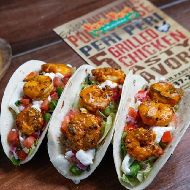 Shrimp Tacos.