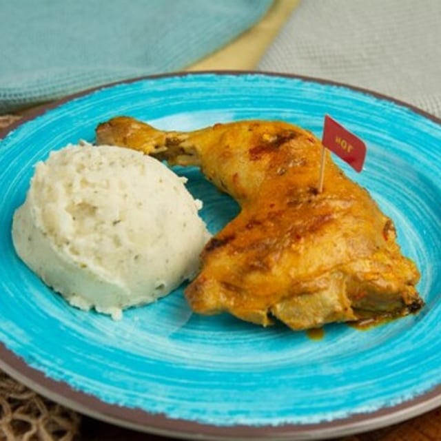 1/4 Dark Meat Chicken.