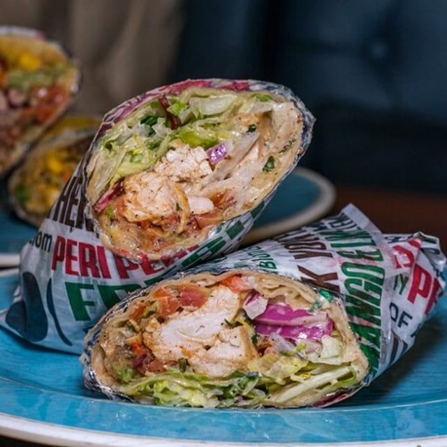 Peri Chicken Wrap.