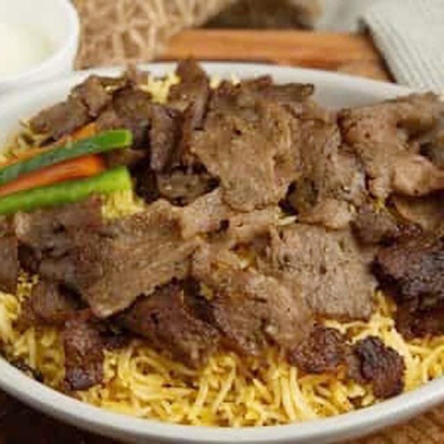 Gyro Over Rice.