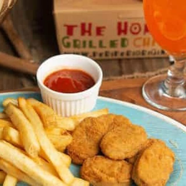 6 PC Chicken Bites Meal.